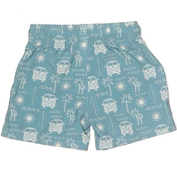 George Hats VW Bus Tropical Swim Shorts Size 2/3 - Picture 2 of 3